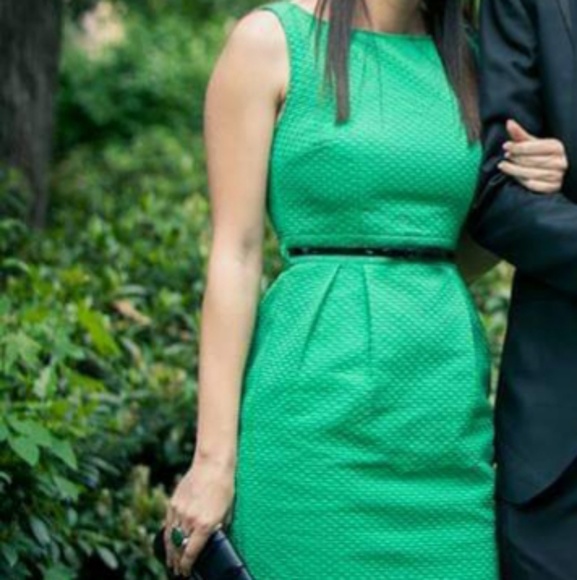 orsay green dress